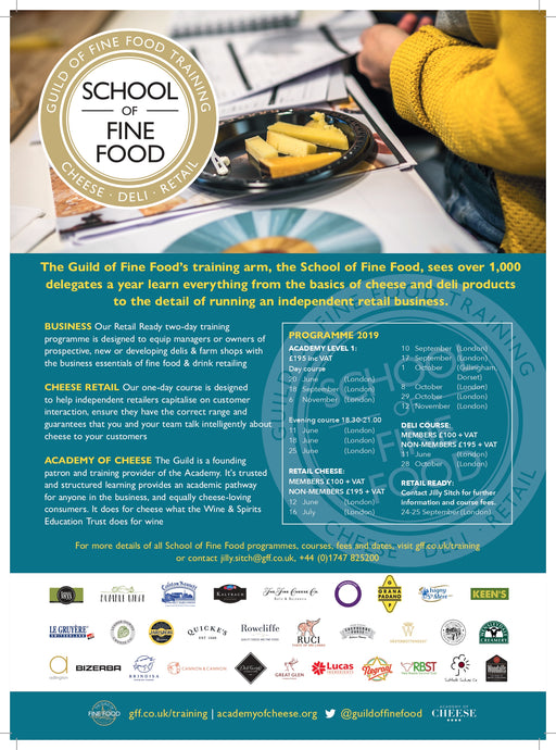 Ruci Features in School of Fine Food’s Cheese Training