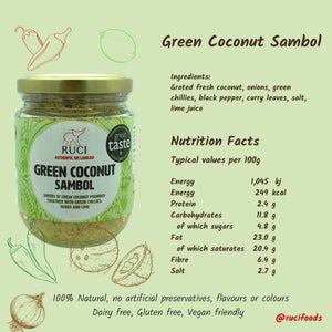 Green Coconut Sambol